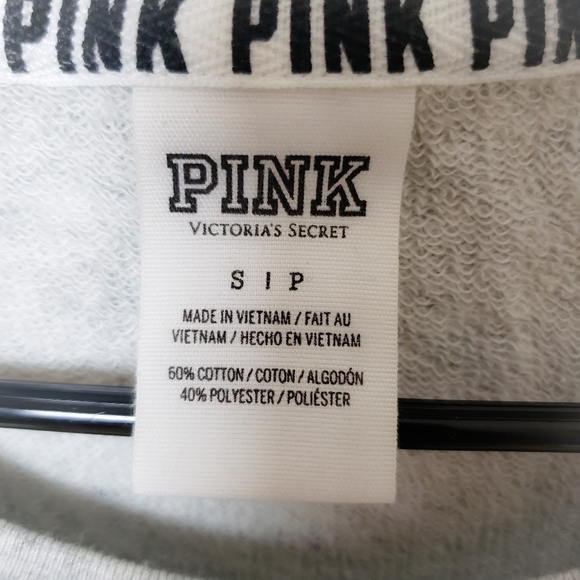 PINK Victoria's Secret Gray crewneck sweater - Picture 6 of 6